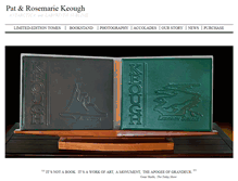 Tablet Screenshot of keough-art.com